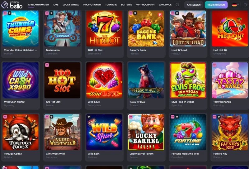 casinobello slots page casinobello slots page